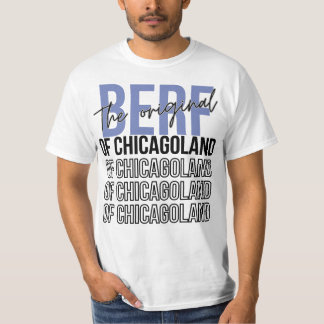Camiseta O Berf Original Da Impressão Engraçada De Chicagol