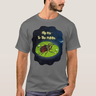 Camiseta O Besouro Me Leva À Lua