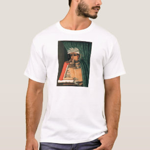 Camiseta O bibliotecário de Giuseppe Arcimboldo
