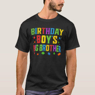 Camiseta O Big Brother Blocks Mestre Brick Bui