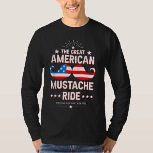 Camiseta O bigode está presente