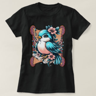 Camiseta O Birdie da Senhora
