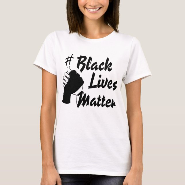 Camiseta O #Black vive matéria (Frente)