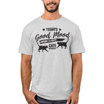 O bom humor de hoje trazido a você por Cats T-Shir