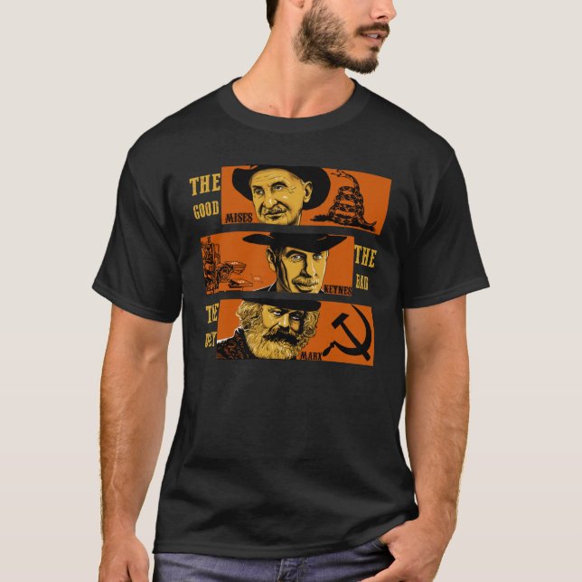 Camiseta O bom, o mau, e o feio (Frente)