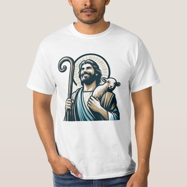Camiseta O Bom Pastor - ícone (Frente)