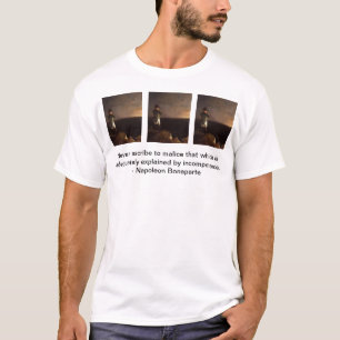 Camiseta o bonaparte, bonaparte, bonaparte, nunca atribui