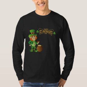 Camiseta O Bonito Homem E A Palavra Dia de São Patrício Fel
