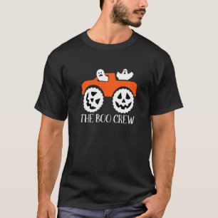 Camiseta O Boo Crew Fantasia Preguiçosa de Halloween Fanta