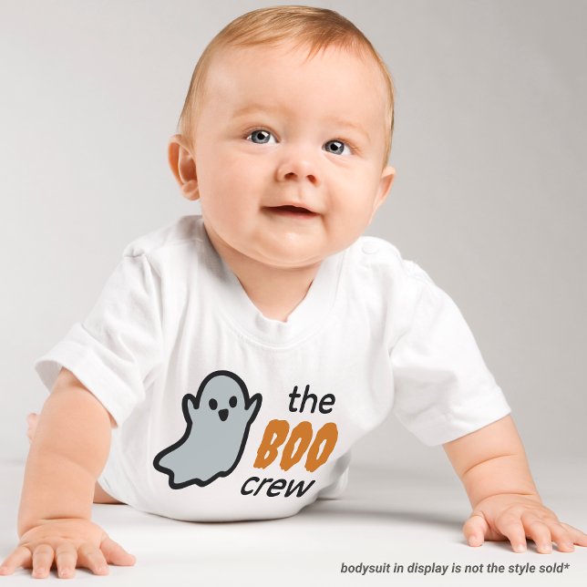 Camiseta O Boo Crew Ghoul Halloween (Join 'The Boo Crew' with this cute ghost-themed baby tee!)