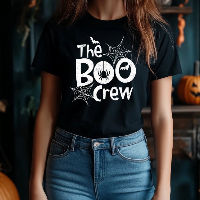 Camiseta O Boo Crew Halloween (Criador carregado)