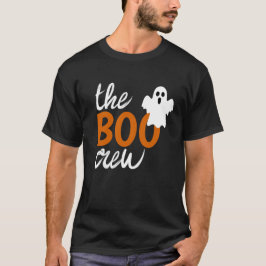 Camiseta O Boo Crew Halloween Família Combinando