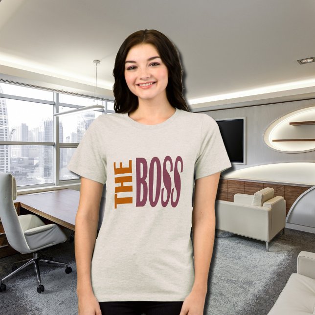 CAMISETA O BOSS BROWNY (Criador carregado)