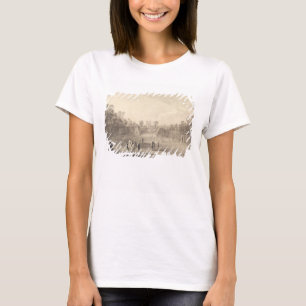 Camiseta O Bowling Green em Claremont, 1738 (gravura)