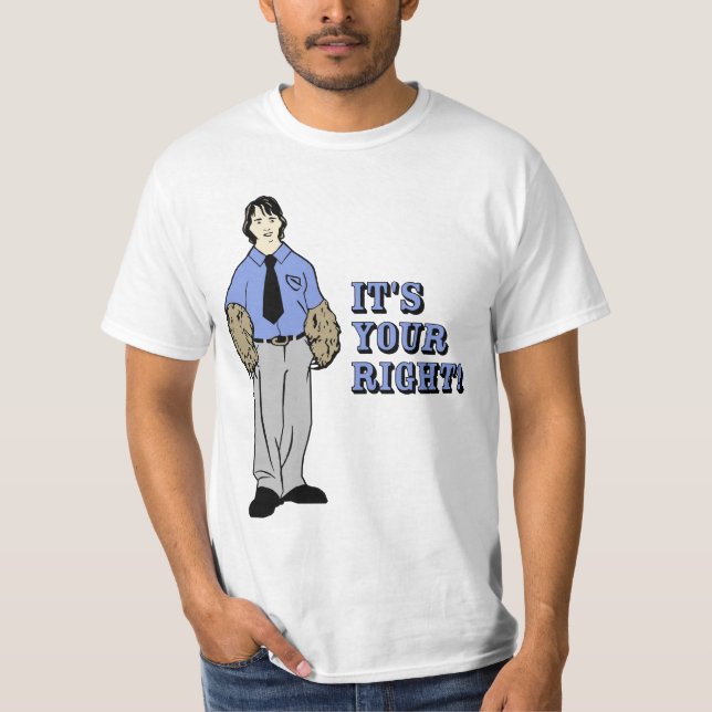 Camiseta ò Braços do urso da alteração (Frente)