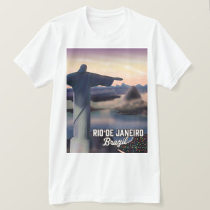 Camiseta O Brasil do Rio de Janeiro trave a poster.