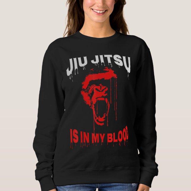 Camiseta O Brasileiro Jiu Jitsu Está No Meu Sangue Bjj Gori (Frente)