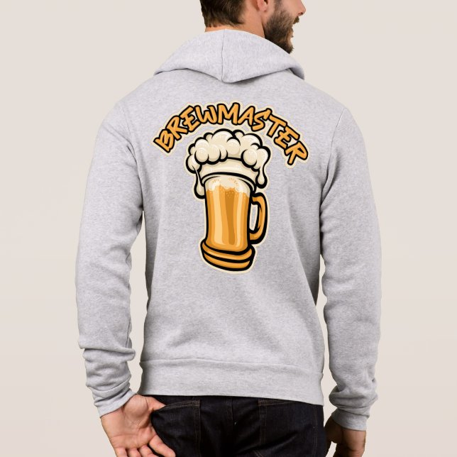 Camiseta O Brewmaster precisa de uma caneca de cerveja (Verso)