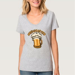 Camiseta O Brewmaster precisa de uma caneca de cerveja