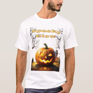 Camiseta O Brilho Assombrante: A Abóbora do Halloween
