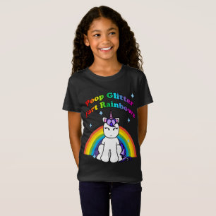 Camiseta O brilho do tombadilho Fart arcos-íris