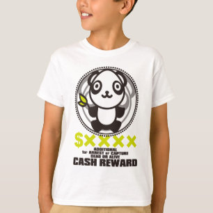 Camiseta O brinquedo enchido da panda