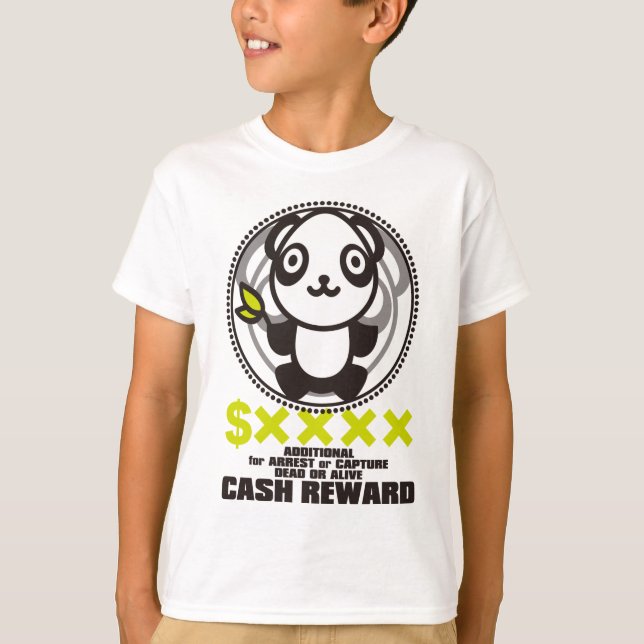 Camiseta O brinquedo enchido da panda (Frente)