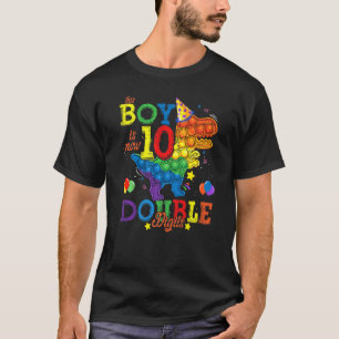 Camiseta O Brinquedo Fidget agora tem 10 Dígitos duplos.