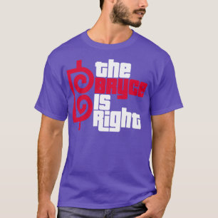 Camiseta O Bryce é azul direito