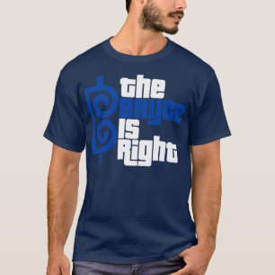Camiseta O Bryce é vermelho direito