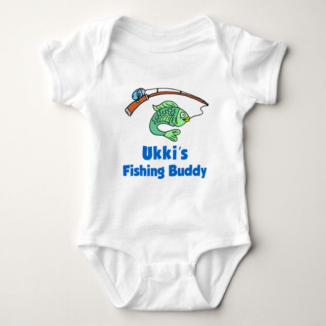 Camiseta O Buddy de Pesca de Ukki (Frente)