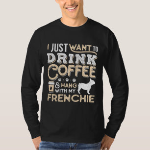 Camiseta O Buldogue Francês, O Cachorro Francês, Pai Mãe E