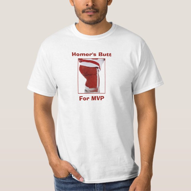 Camiseta O bumbum do local para o MVP (Frente)