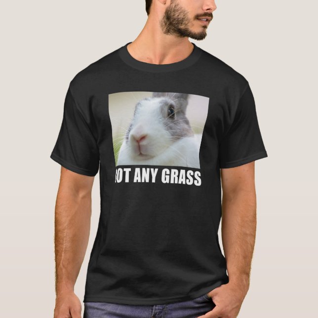 Camiseta O Bunny Kids Tem Um Rabo De Grama (Frente)