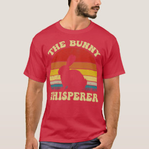 Camiseta O Bunny Whisperer Funny Bunny Retro Vintage