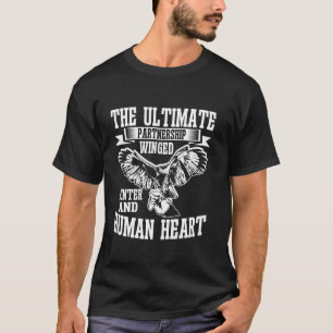 Camiseta O caçador das asas e o H humano da última parceria