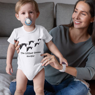 Camiseta O caçador o mais pequeno do ganso