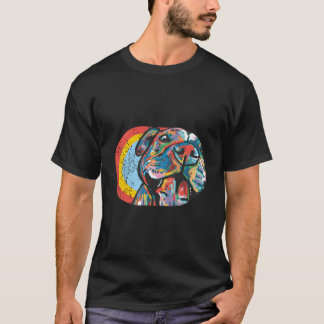 Camiseta O Cachorro do Sorriso Pitbuloso Colorido É Amor Co