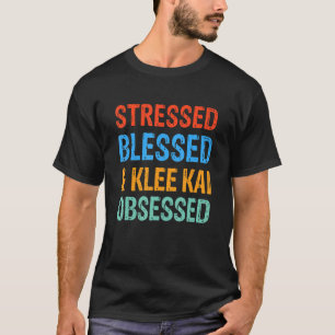 Camiseta O Cachorro Encantado Abençoado e Klee Kai Obcecado