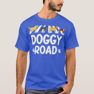 Camiseta O Cachorro Engraçado Passa O Cachorro Road Rock Mu