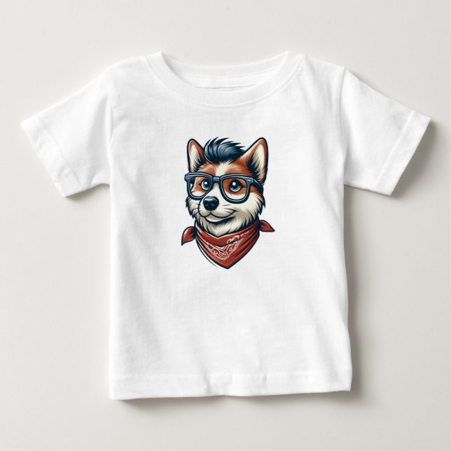 Camiseta O cachorro mais legal (Frente)