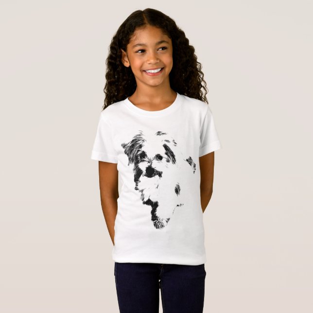 Camiseta O Cachorro Maltês Mais Cachorro Que Já Chegou (Frente Completa)