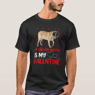 Camiseta O Cachorro Mastiff Inglês Que Passo O Meu Mastiff