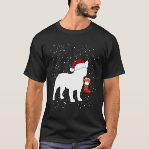 Camiseta O Cachorro Negro Cachorro Natal Papai Noel