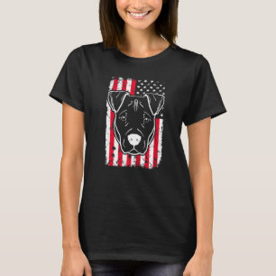 Camiseta O Cachorro nos dá bandeira americana 4