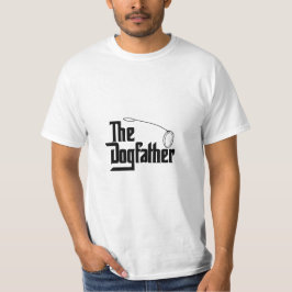Camiseta O Cachorro Pai Cachorro pai Branco no Escuro