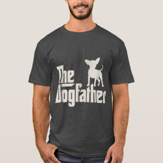 Camiseta O Cachorro Pai Chihuahua Dono de Cachorro Engraçad