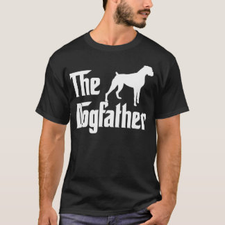 Camiseta O Cachorro Pai Presente para Homens Amantes de Box