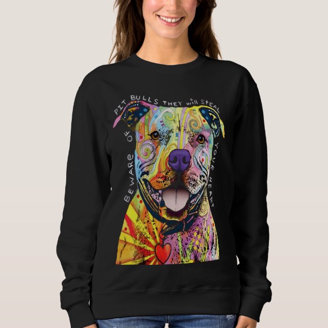 Camiseta O Cachorro Pitbull Adoro Pitbull (Frente)