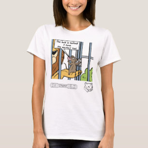 Camiseta O cadeado está trancado! Eu tenho a ferramenta per